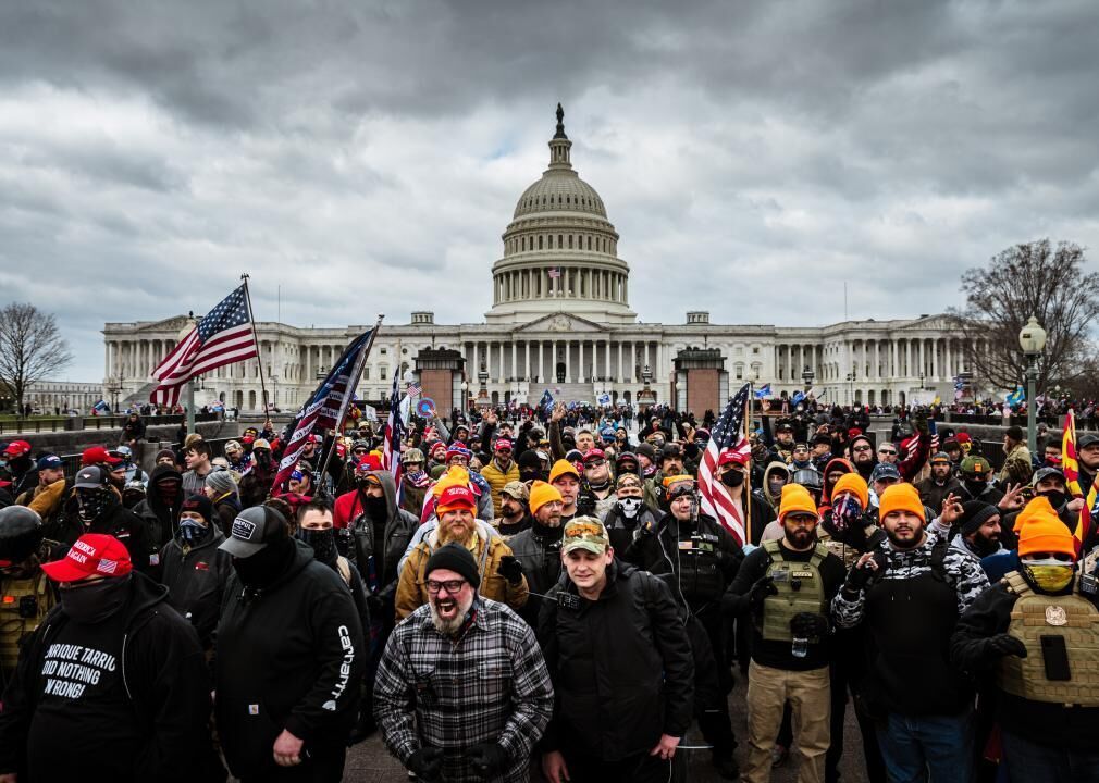 Mob storms Capitol